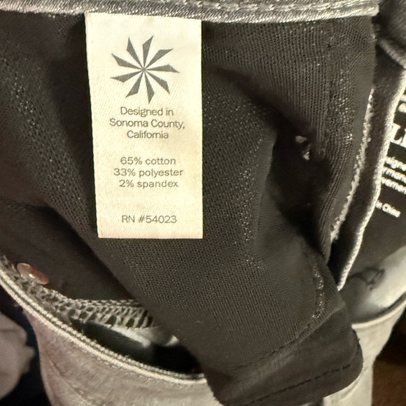 Athleta Sculptex Jeans Charcoal Size 6 Petite - Picture 4 of 5